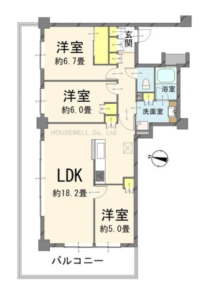 プラウドタワー川口クロス