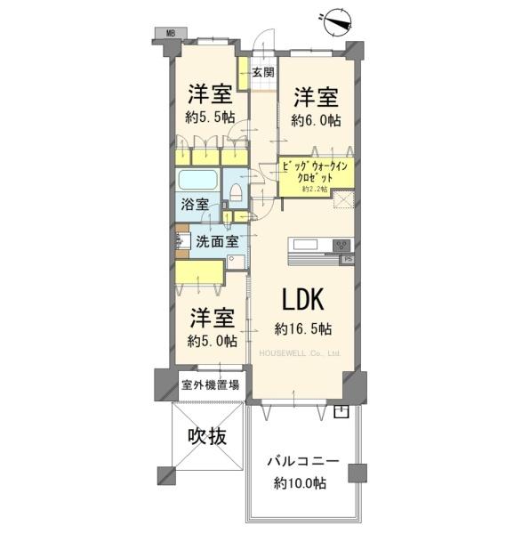 ヴェレーナシティ行徳Ⅱ番間
