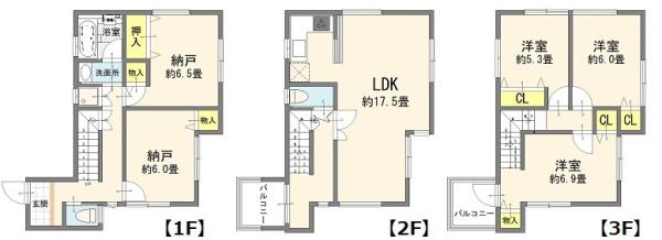 戸田市下戸田１丁目の中古一戸建