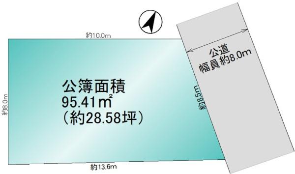 北足立郡伊奈町本町３丁目の土地