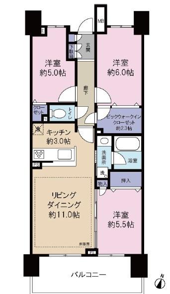 クレストガーデンレジデンス　14F