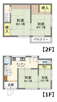 ふじみ野市大井中央３丁目の中古一戸建て