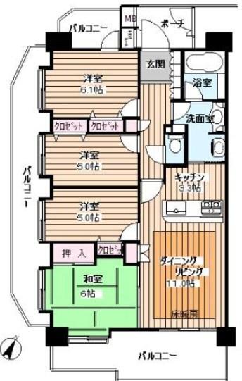 ローヤルシティ保木間