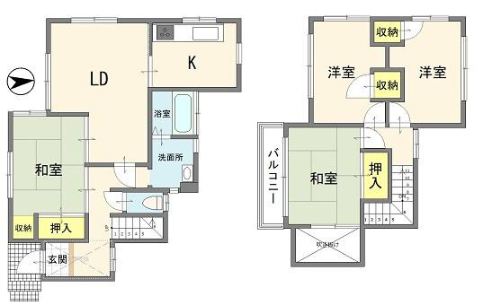 熊谷市柿沼の中古一戸建