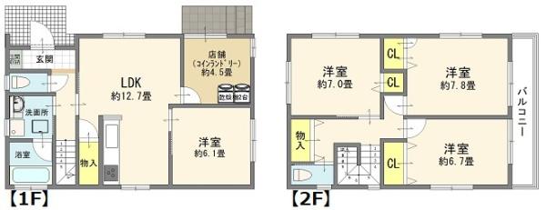 越谷市元柳田町の中古一戸建