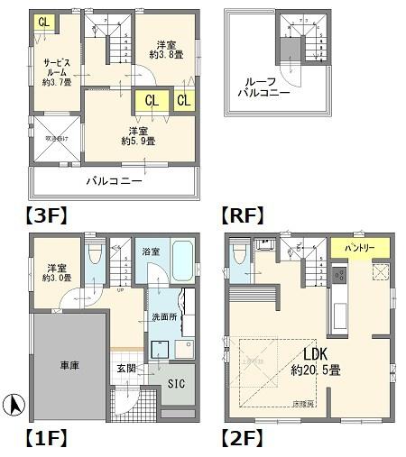 さいたま市南区根岸３丁目の中古一戸建