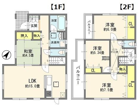 川口市大字安行原の中古一戸建て