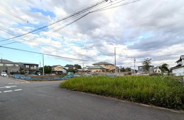 越谷市大字大道の土地(現地土地写真)