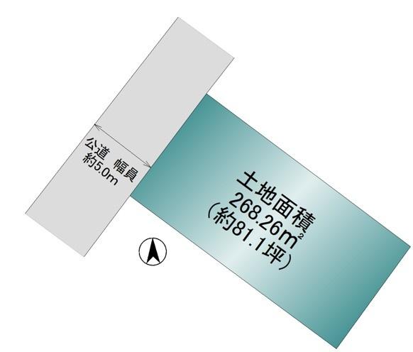 さいたま市岩槻区美園東3丁目の土地(間取り)
