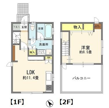 桶川市末広１丁目の中古一戸建て