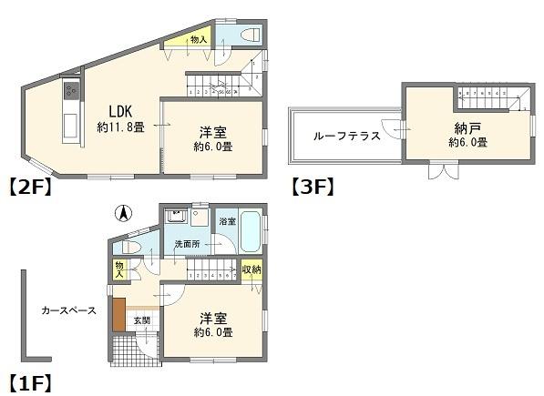 北区志茂１丁目の中古一戸建