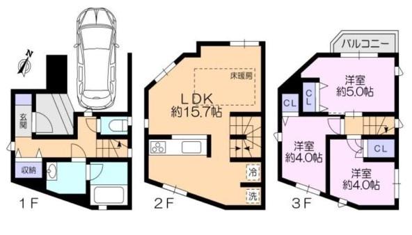 戸田市笹目北町の中古一戸建