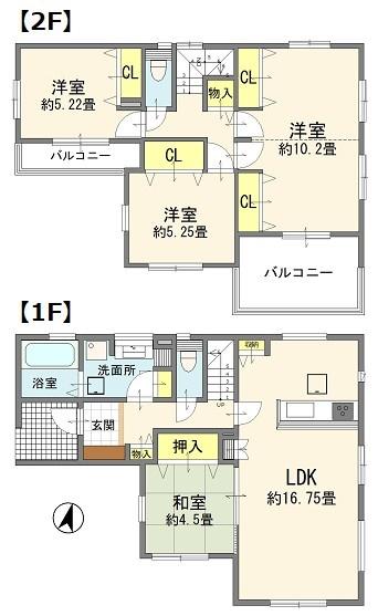 久喜市鷲宮４丁目の新築一戸建