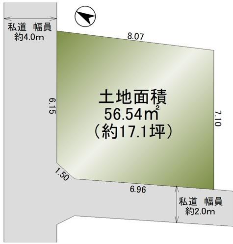 川口市大字赤山の売土地