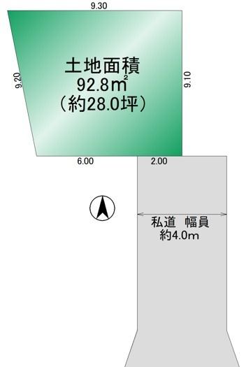 所沢市大字上安松の売土地