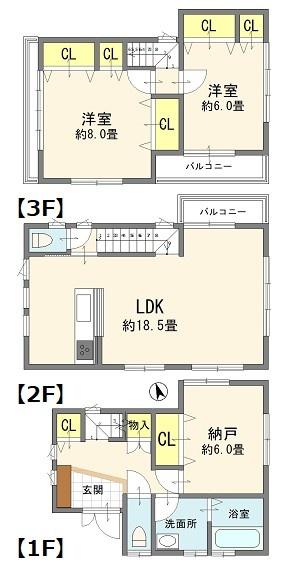 蕨市中央６丁目の中古一戸建