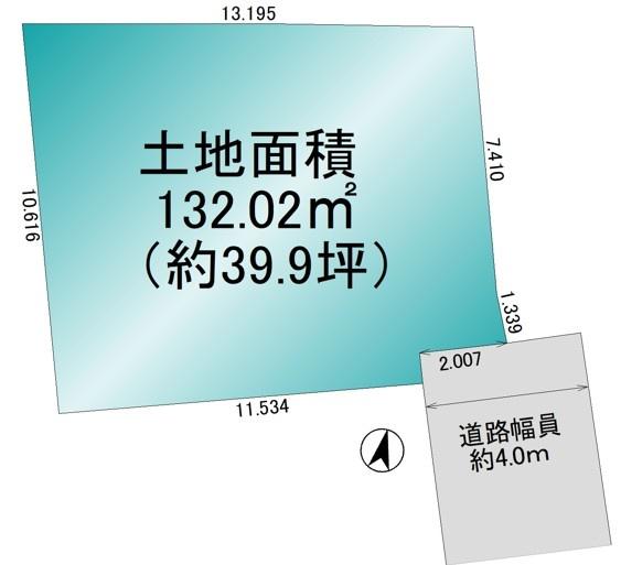 ふじみ野市北野2丁目の売土地