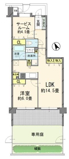 コスモ南鳩ヶ谷センターコート