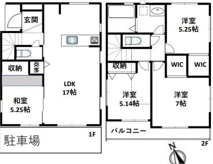 富士見市鶴馬３丁目の中古一戸建て