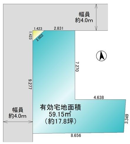 北区志茂１丁目の土地