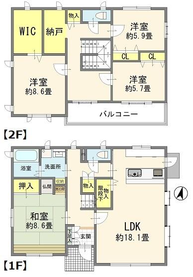 白岡市西４丁目の中古一戸建て