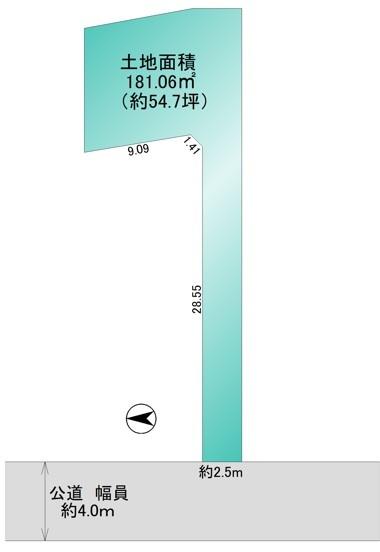 川越市大字寺尾の売土地