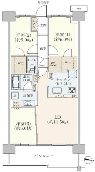 シティテラス越谷レイクタウン