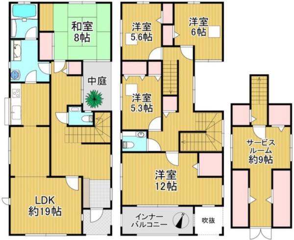越谷市千間台西１丁目の中古一戸建て
