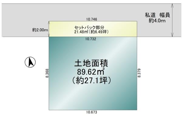 蕨市北町３丁目の土地