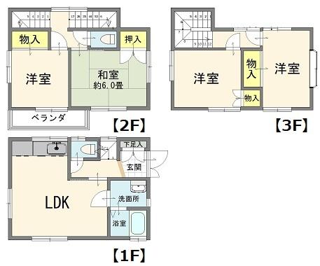 新座市栗原１丁目の中古一戸建て