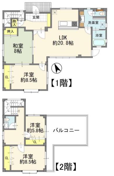 習志野市香澄６丁目の中古一戸建