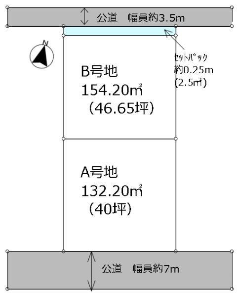 姫路市網干区新在家A号地/土地