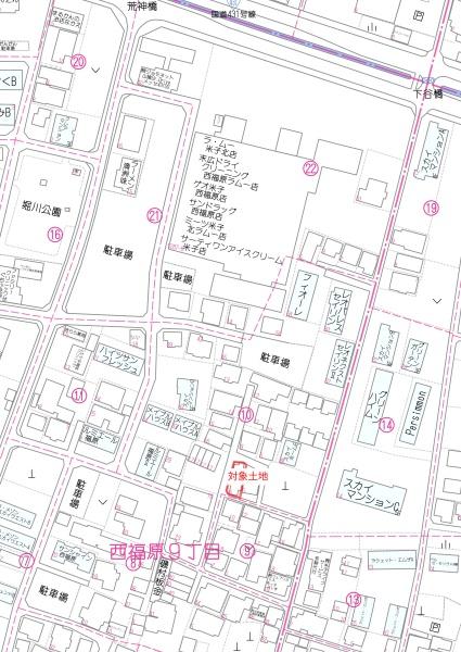 米子市西福原9丁目　土地