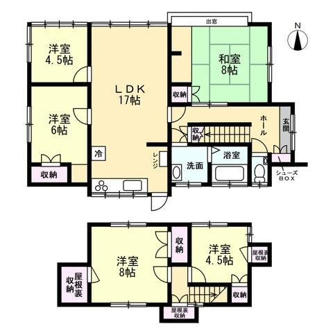 米子市旗ヶ崎７丁目の中古一戸建て