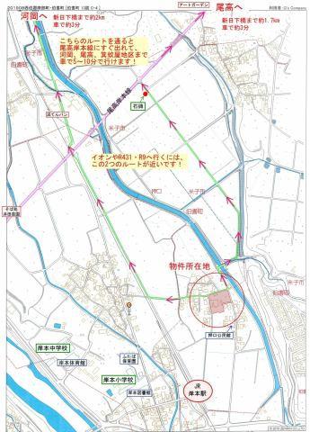 伯耆町押口17区画分譲地　497万円～715.8万円