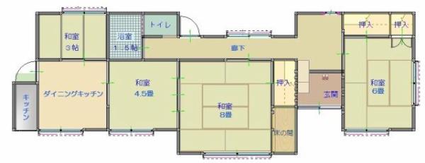 米子市吉谷の中古一戸建て