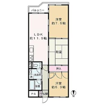 エバーグリーン久松山502号(賃貸中収益物件）