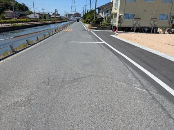 車尾2丁目　8区画分譲地　①号地