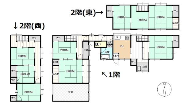 東伯郡北栄町由良宿の中古一戸建