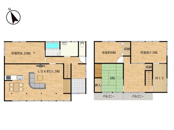 米子市旗ヶ崎6丁目　戸建て