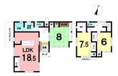 境港市上道町の中古一戸建て