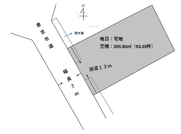 倉吉市福庭の売土地