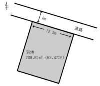 湯梨浜町松崎土地56.36坪