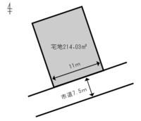 美萩野3丁目土地64.74坪