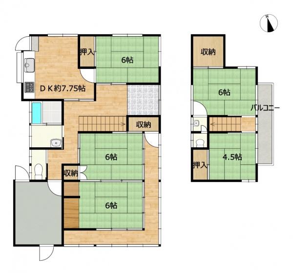 米子市両三柳の中古一戸建