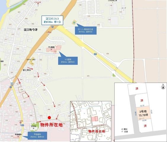 米子市淀江町今津の売土地