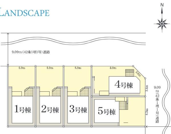 名古屋市熱田区三番町の新築一戸建