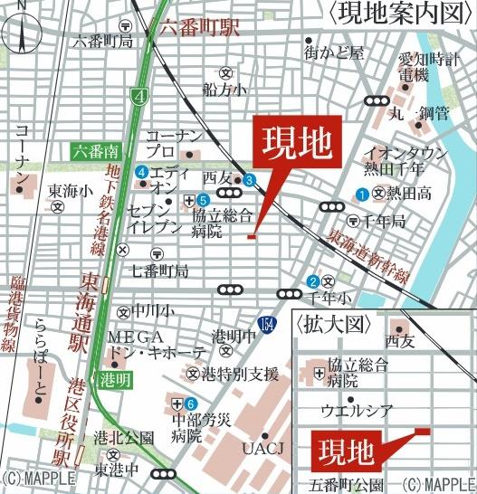 名古屋市熱田区三番町の新築一戸建