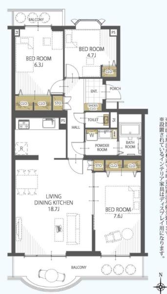 神宮東パークハイツ４号棟