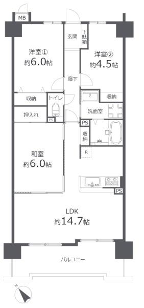 宝マンション白鳥